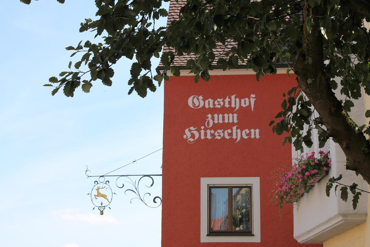 Hotel-Gasthof Zum Hirschen Durrwangen Esterno foto